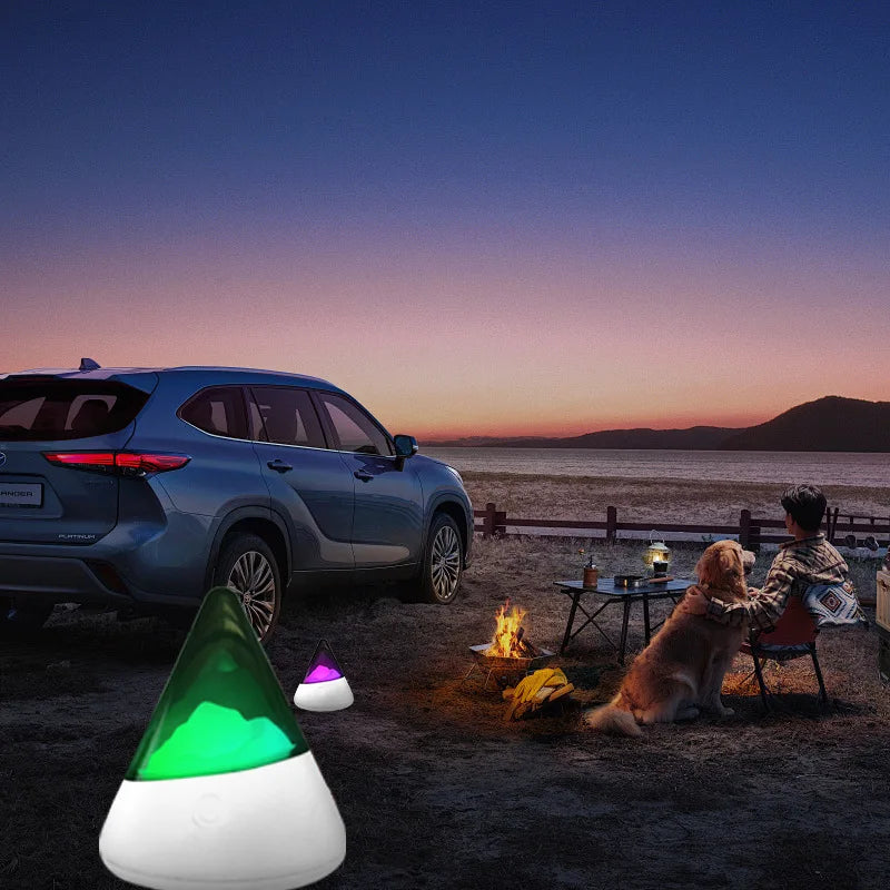 IceGlow RGB Isberg Nattlampa – Stilfull & Portabel