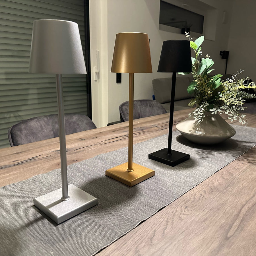 LUMINOUS Elegant Trådlös Uppladdningsbar Bordslampa