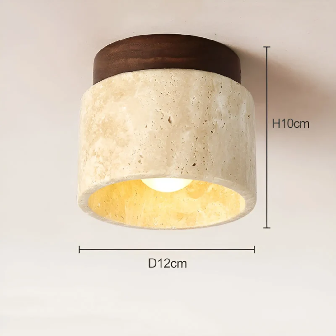 Elegant Japansk Taklampa – Lugnande LED-belysning