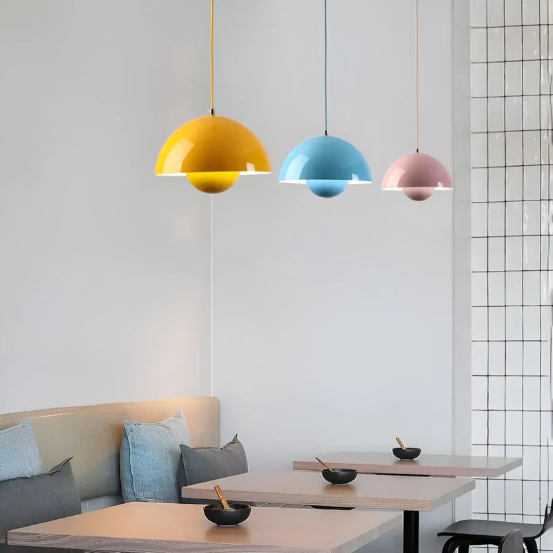 LUMINAIRE BLOOM – Elegant Skandinavisk Pendellampa för Mysig Belysning