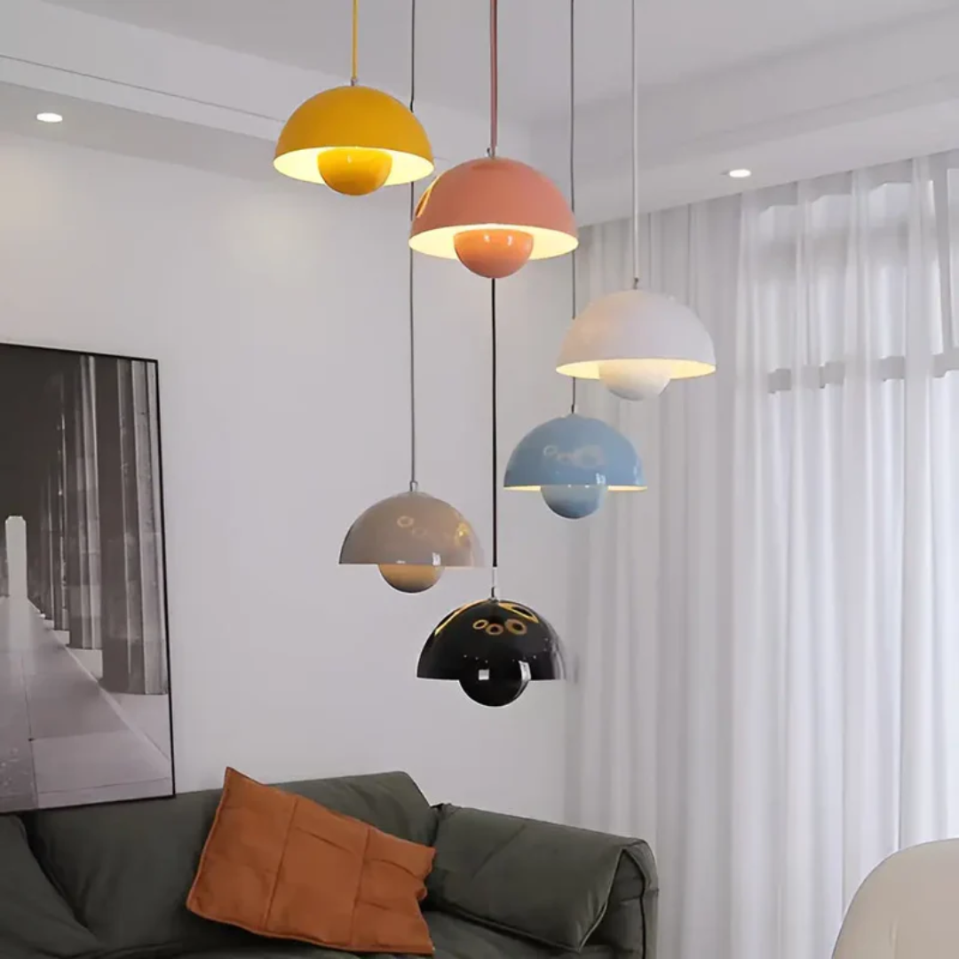 LUMINAIRE BLOOM – Elegant Skandinavisk Pendellampa för Mysig Belysning