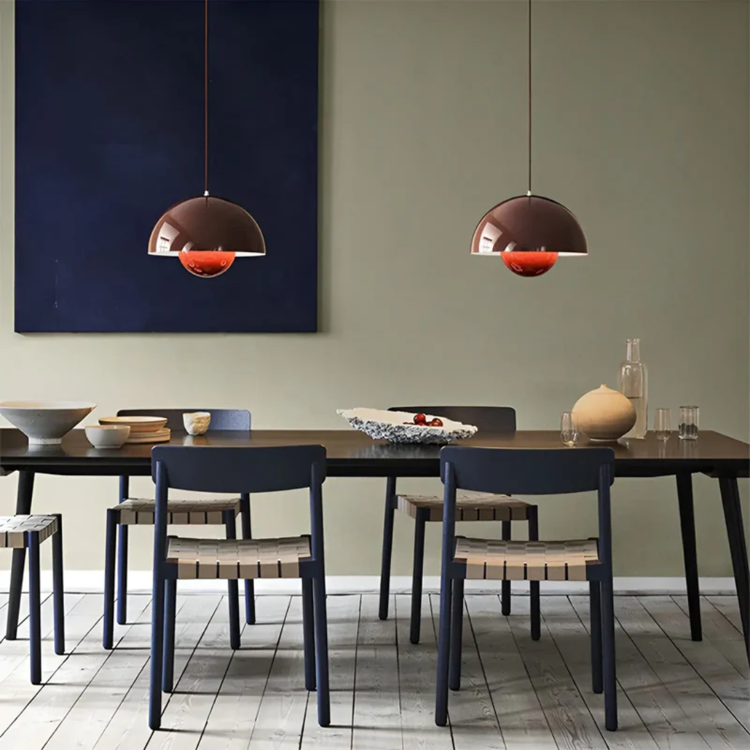 LUMINAIRE BLOOM – Elegant Skandinavisk Pendellampa för Mysig Belysning