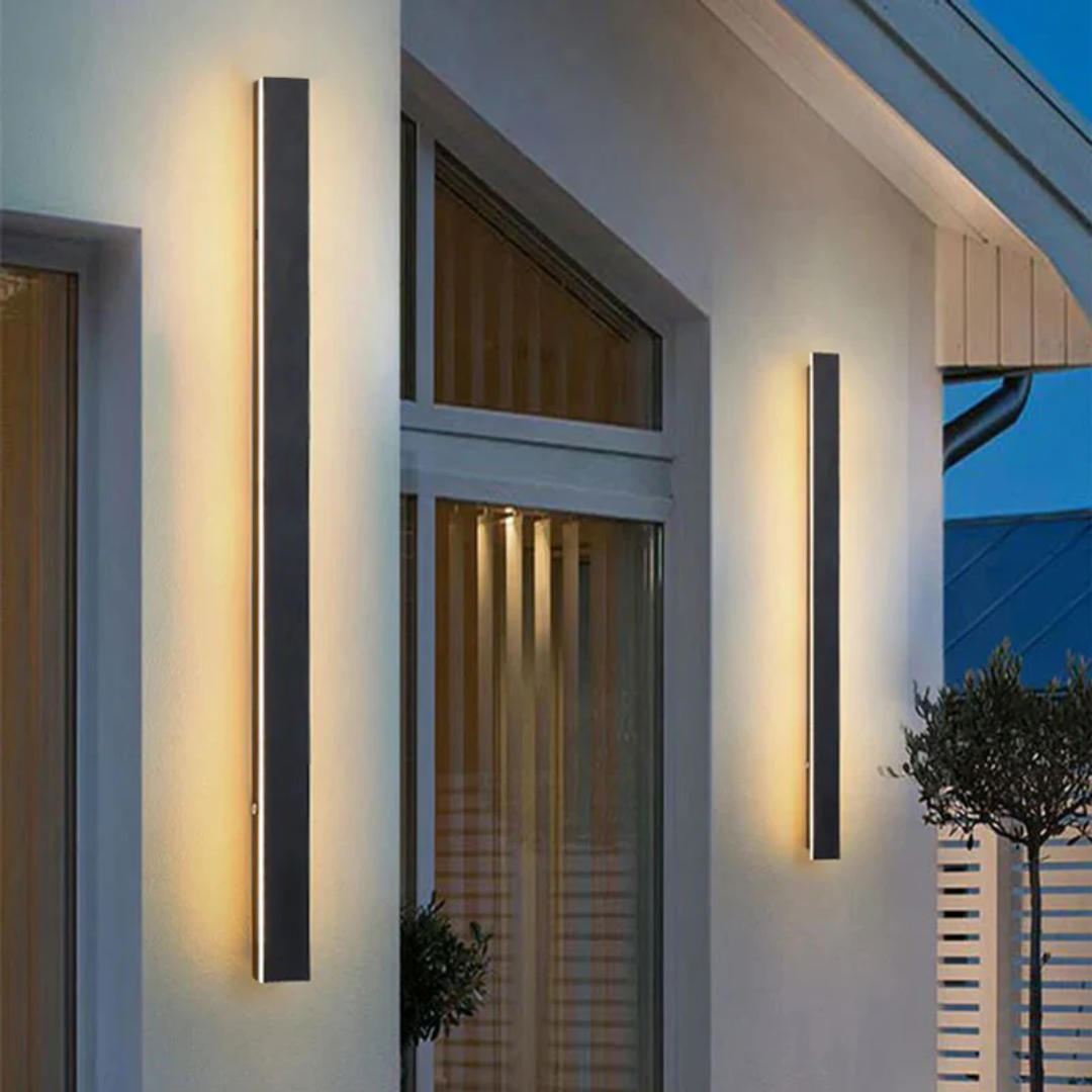 Elegant LED Vägglampa för Utomhusbruk – Modern & Väderbeständig