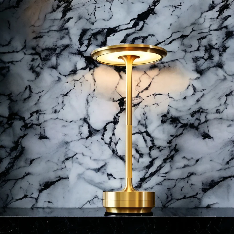 LUXELITE Elegant Trådlös Bordslampa – Mysig Atmosfär