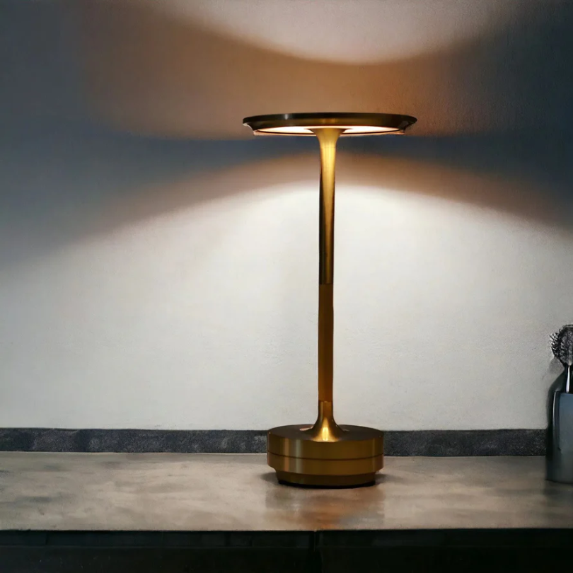 LUXELITE Elegant Trådlös Bordslampa – Mysig Atmosfär