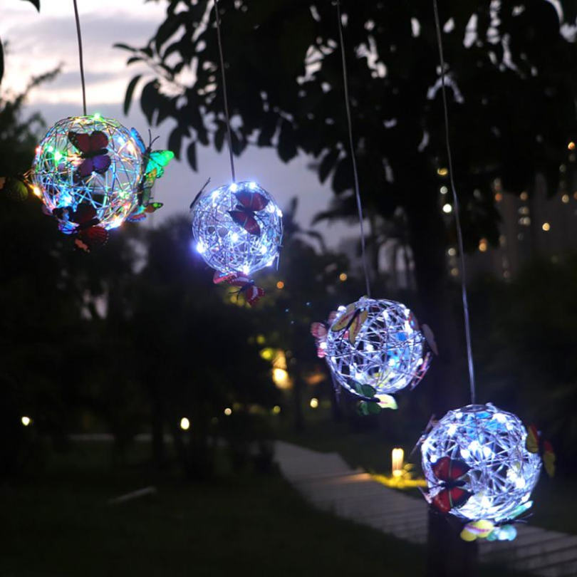 LUMINAFLARE – Solenergi LED Fjärilsdekoration Utomhus