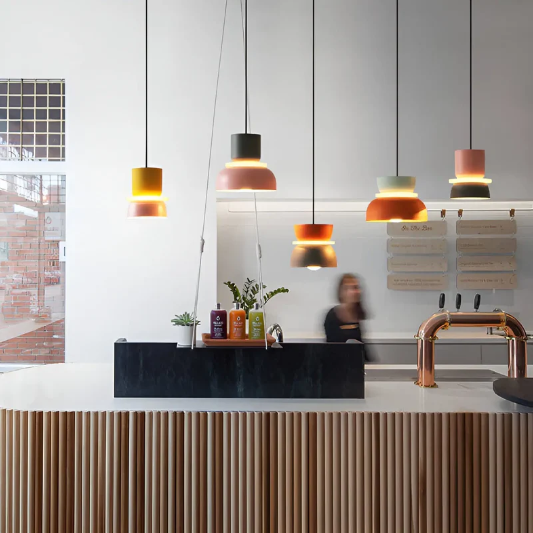 Färgglad LED Pendellampa – Stilfull & Energieffektiv