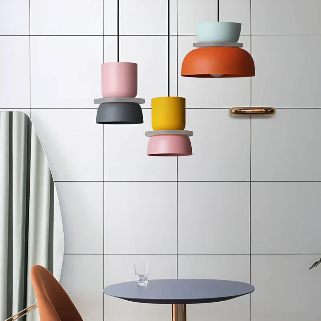 Färgglad LED Pendellampa – Stilfull & Energieffektiv
