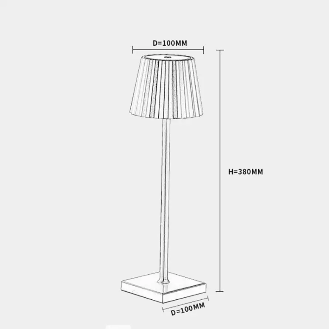 LAMPAN – Elegant Trådlös Touch Bordslampa