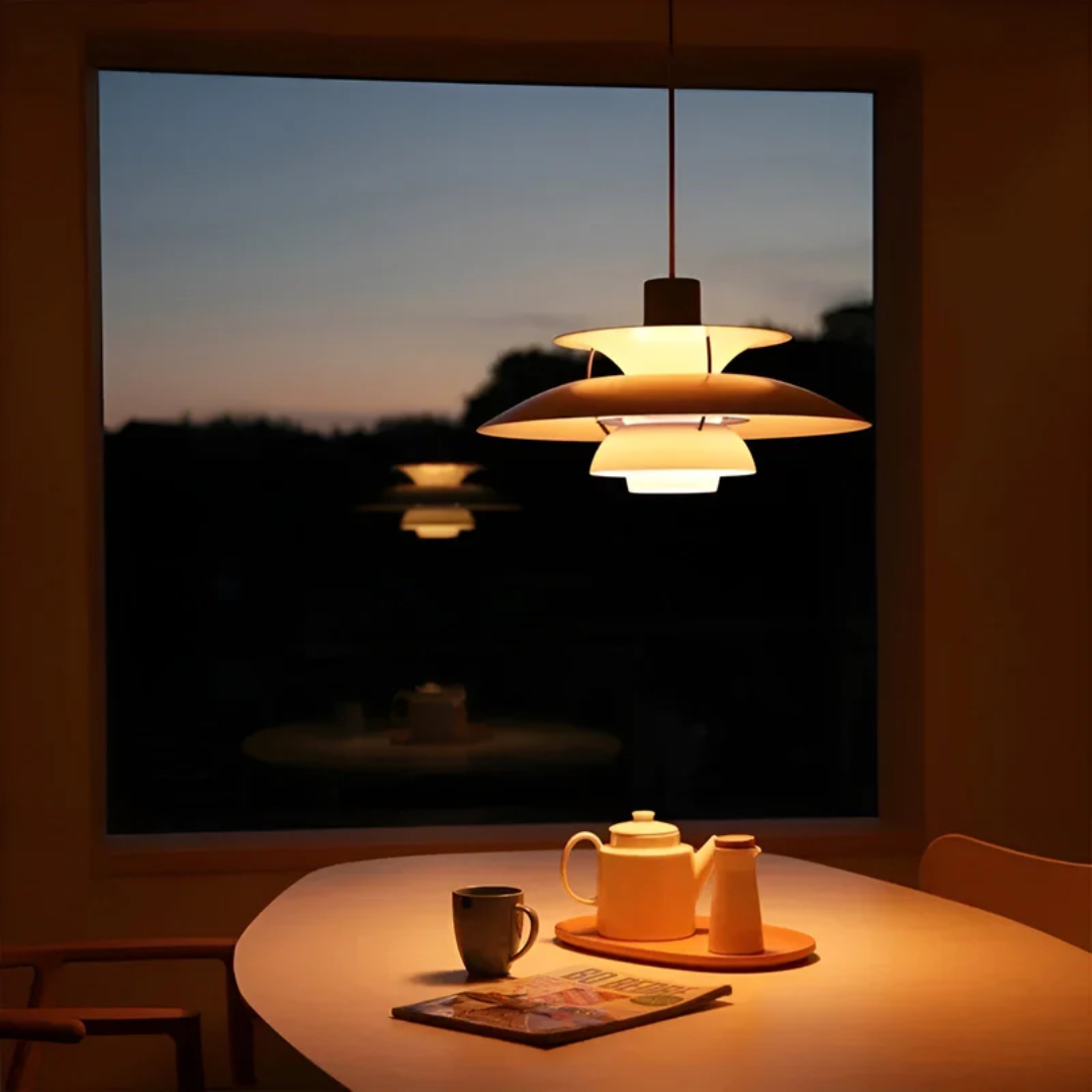 Färgglad Modern LED Pendellampa – Stilfull Belysning