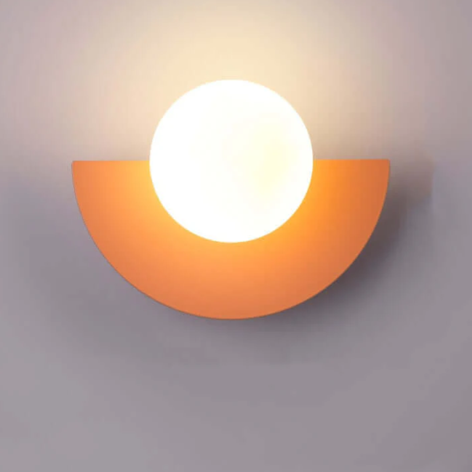 Modern Chic Halvmåne Vägglampa i Metall
