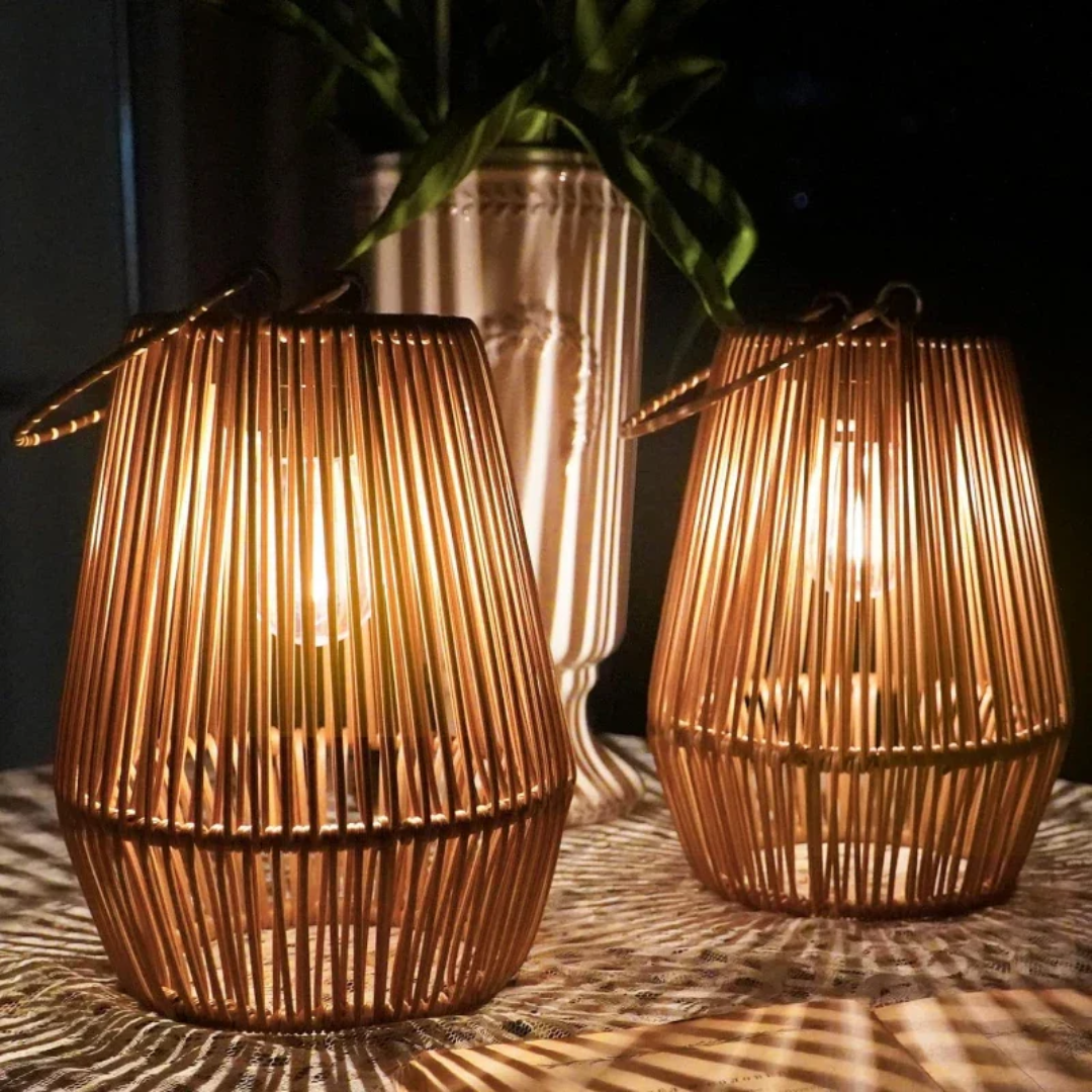 Hantverkad Solenergilampa för Trädgård & Utomhus