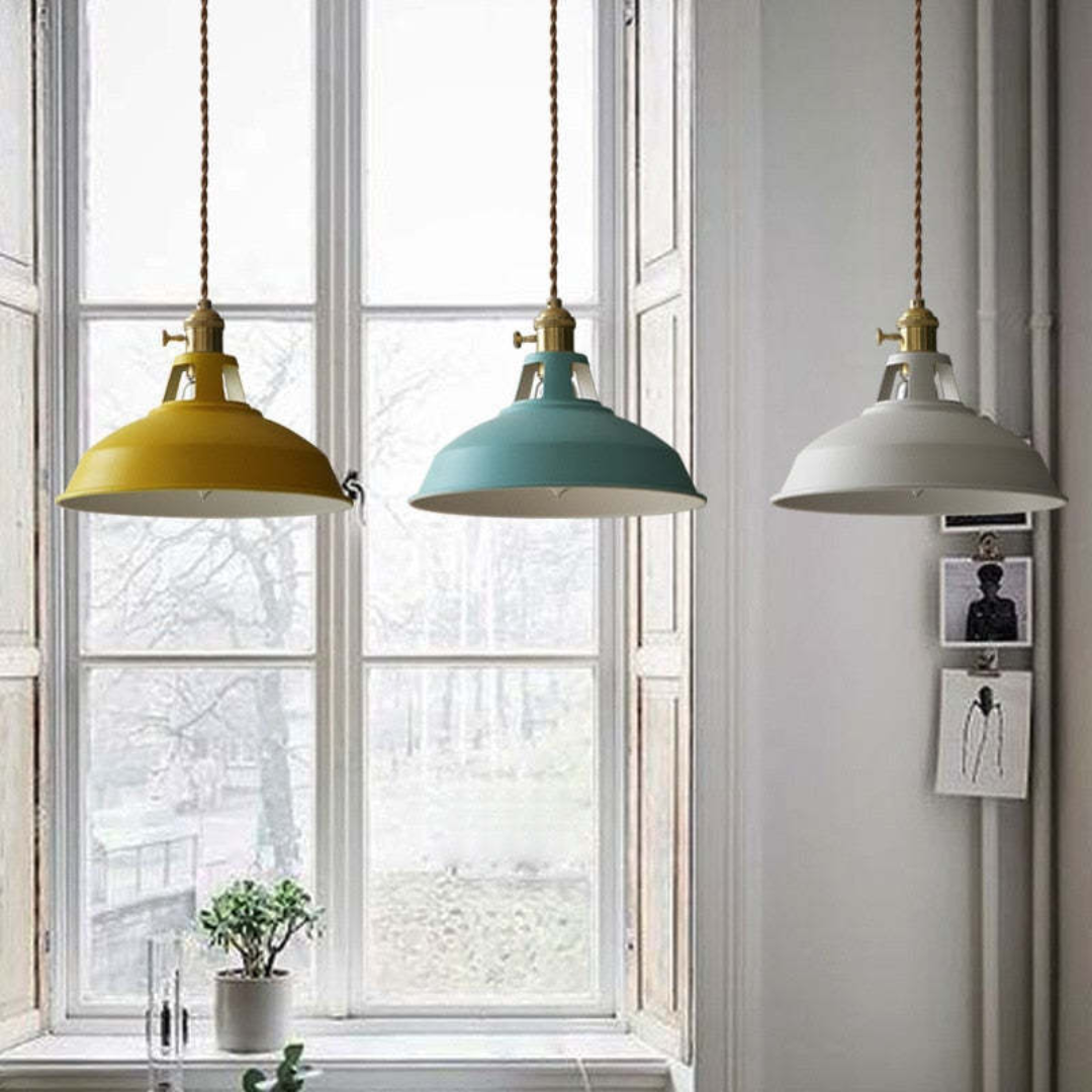Färgglad Modern LED Hänglampa för Hemmet