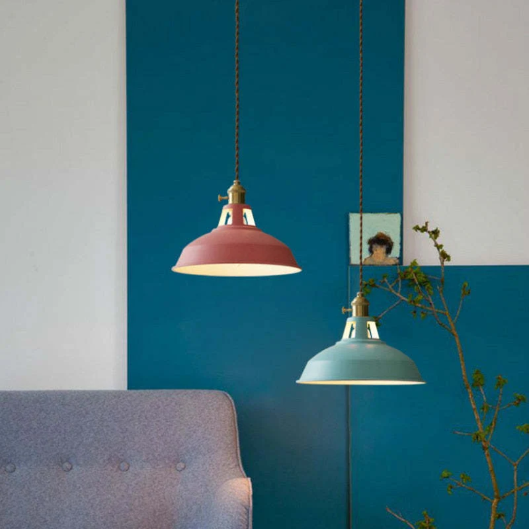 Färgglad Modern LED Hänglampa för Hemmet