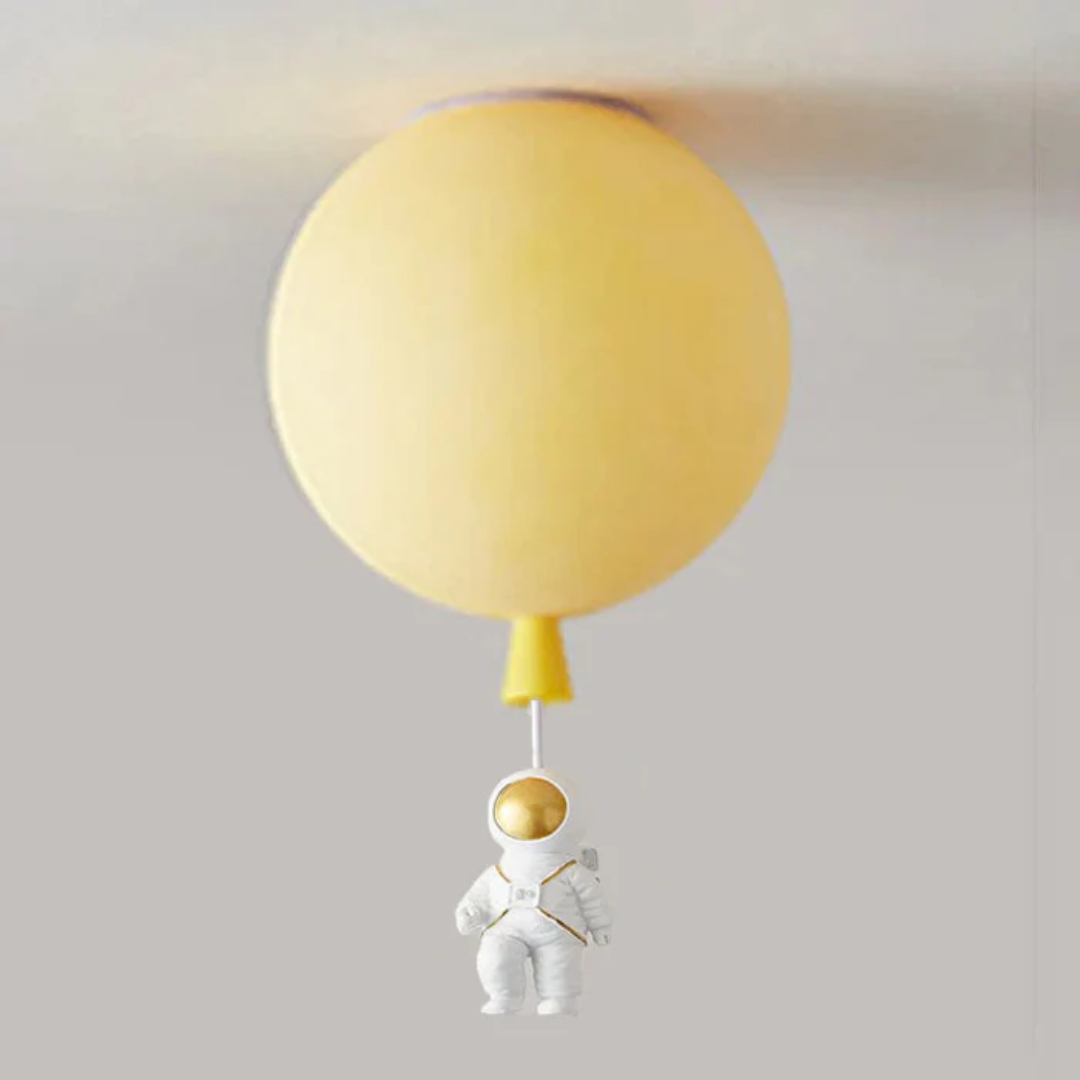 Magisk Astronaut Taklampa för Barnrum