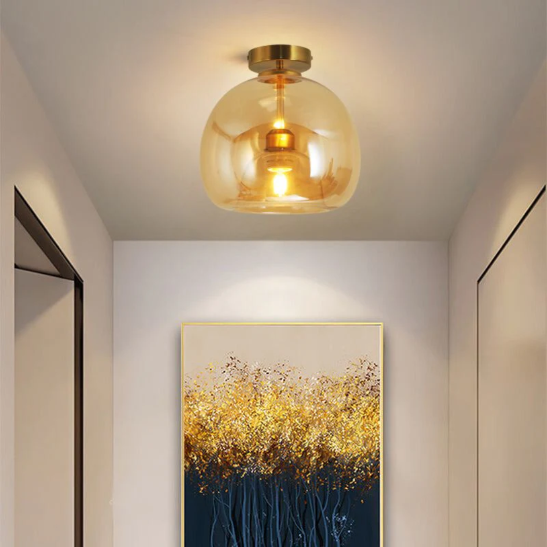 Elegant Rund LED Taklampa – Modern & Energisnål