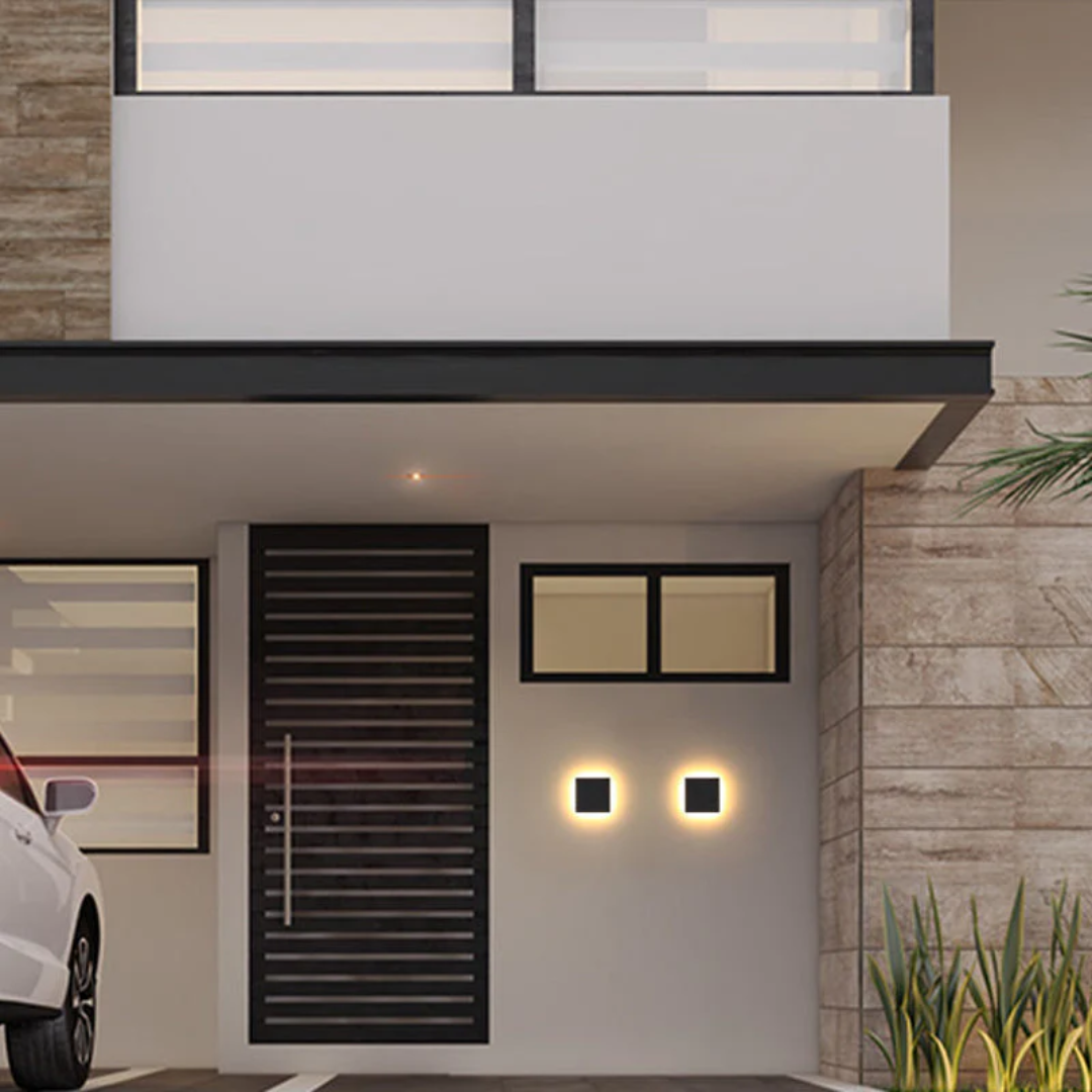 Modern Utomhus Vägglampa LED – Stilren & Väderbeständig