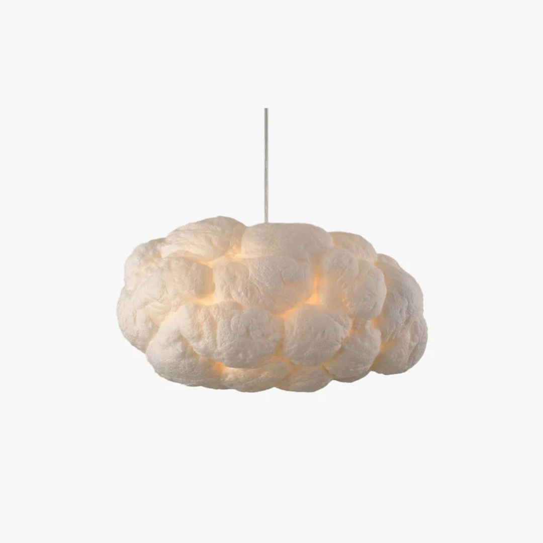 Elegant Molnformad LED Pendellampa för Mysiga Hem