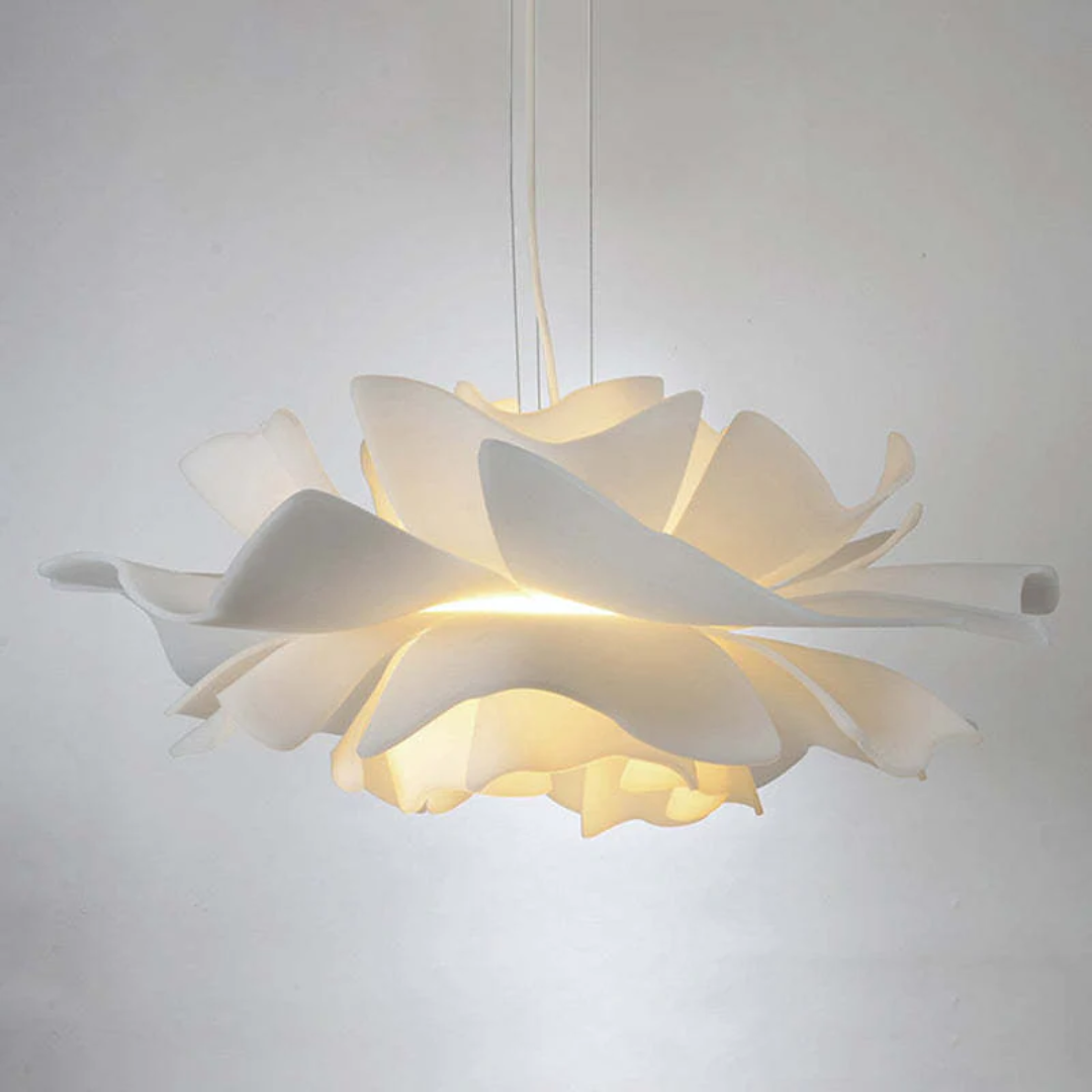 Elegant Blomformad Pendellampa – Modern Belysning