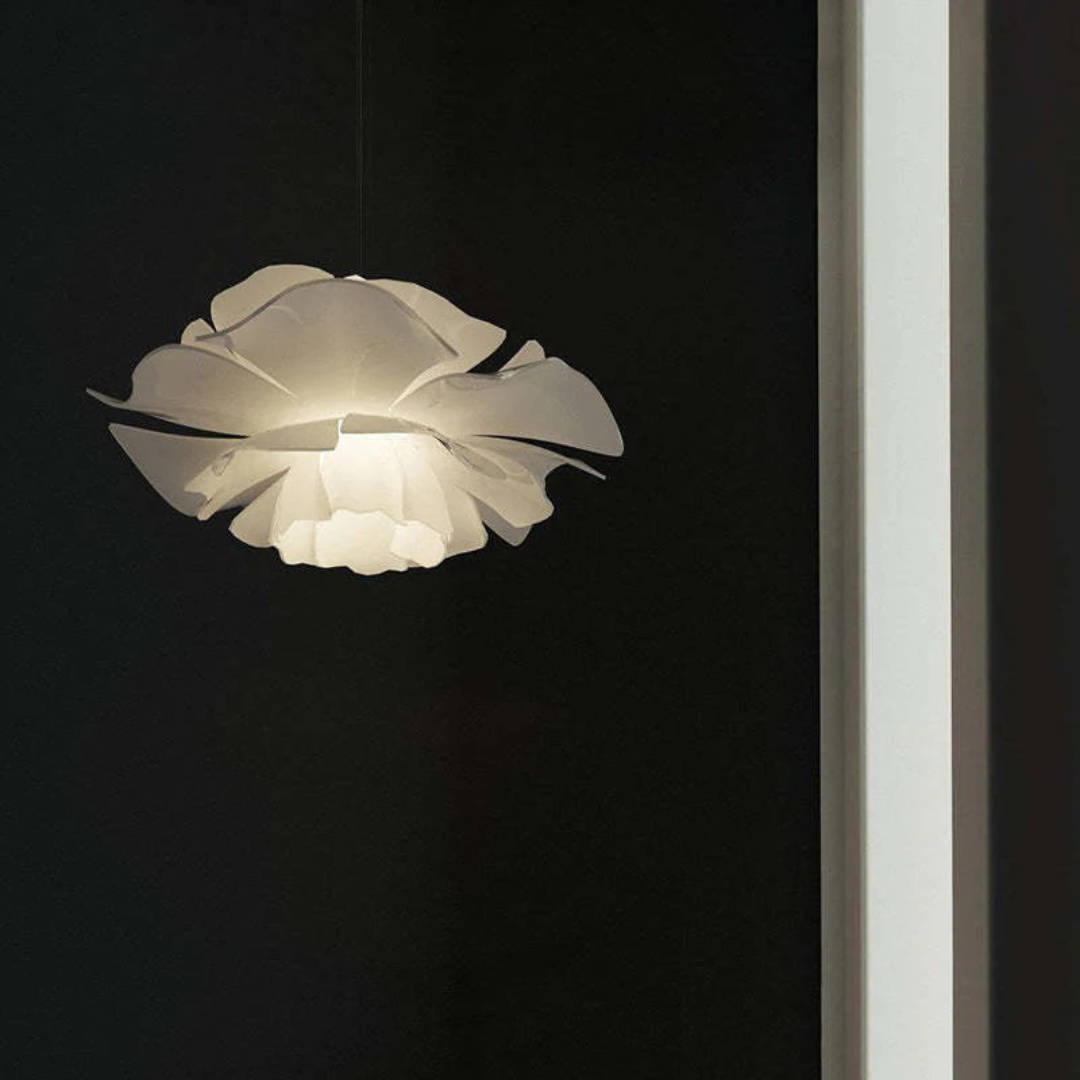 Elegant Blomformad Pendellampa – Modern Belysning