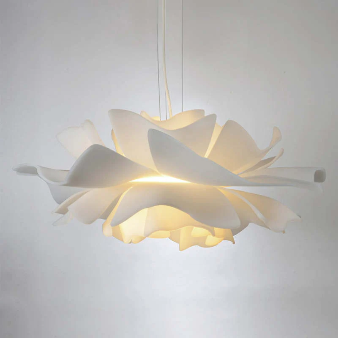 Elegant Blomformad Pendellampa – Modern Belysning