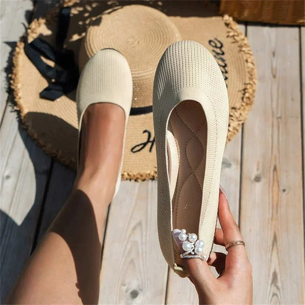Kvinnors Slip-On Skor – Komfort & Stil