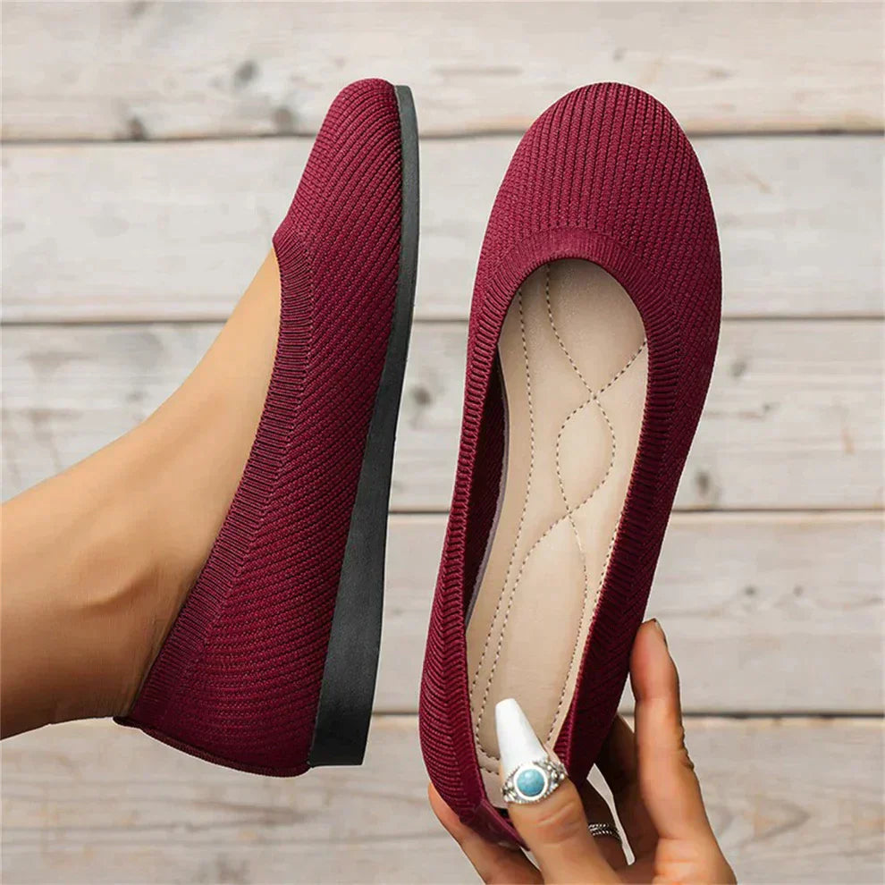 Kvinnors Slip-On Skor – Komfort & Stil
