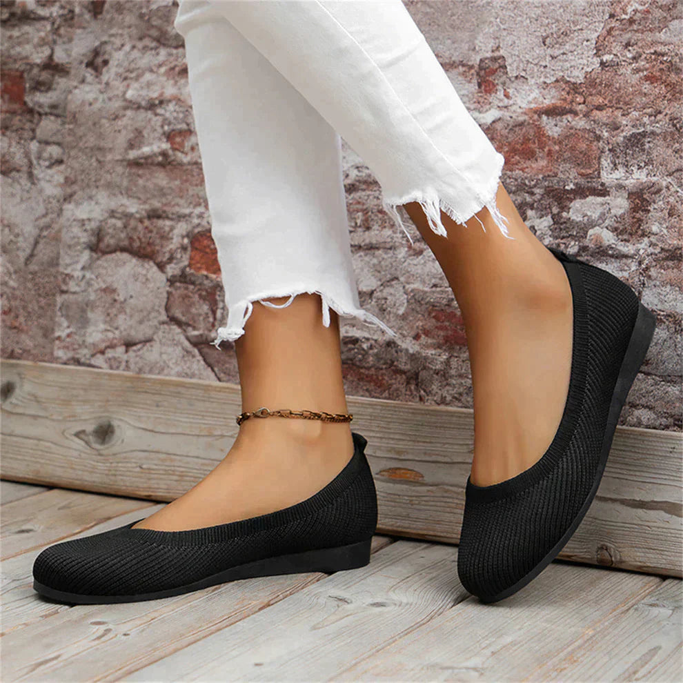 Kvinnors Slip-On Skor – Komfort & Stil