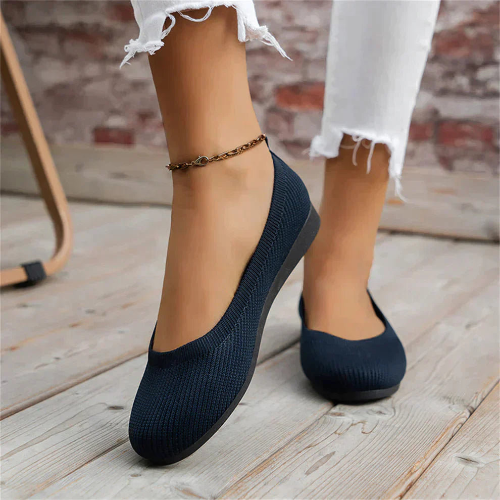 Kvinnors Slip-On Skor – Komfort & Stil