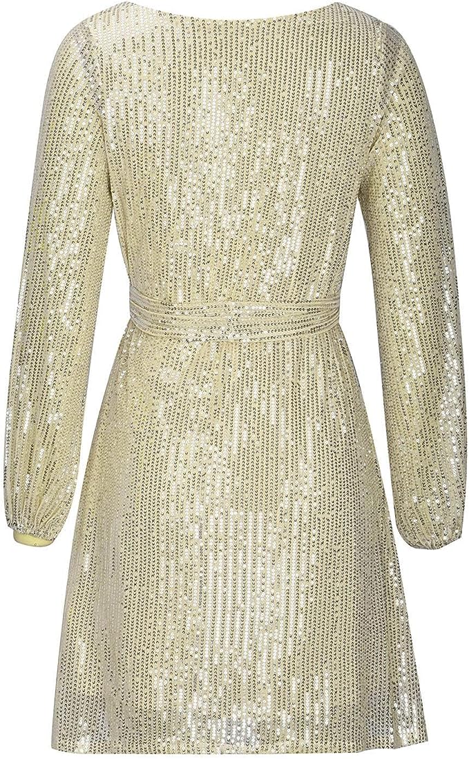 Glamorös Paljettklänning – Elegant Mini Festklänning