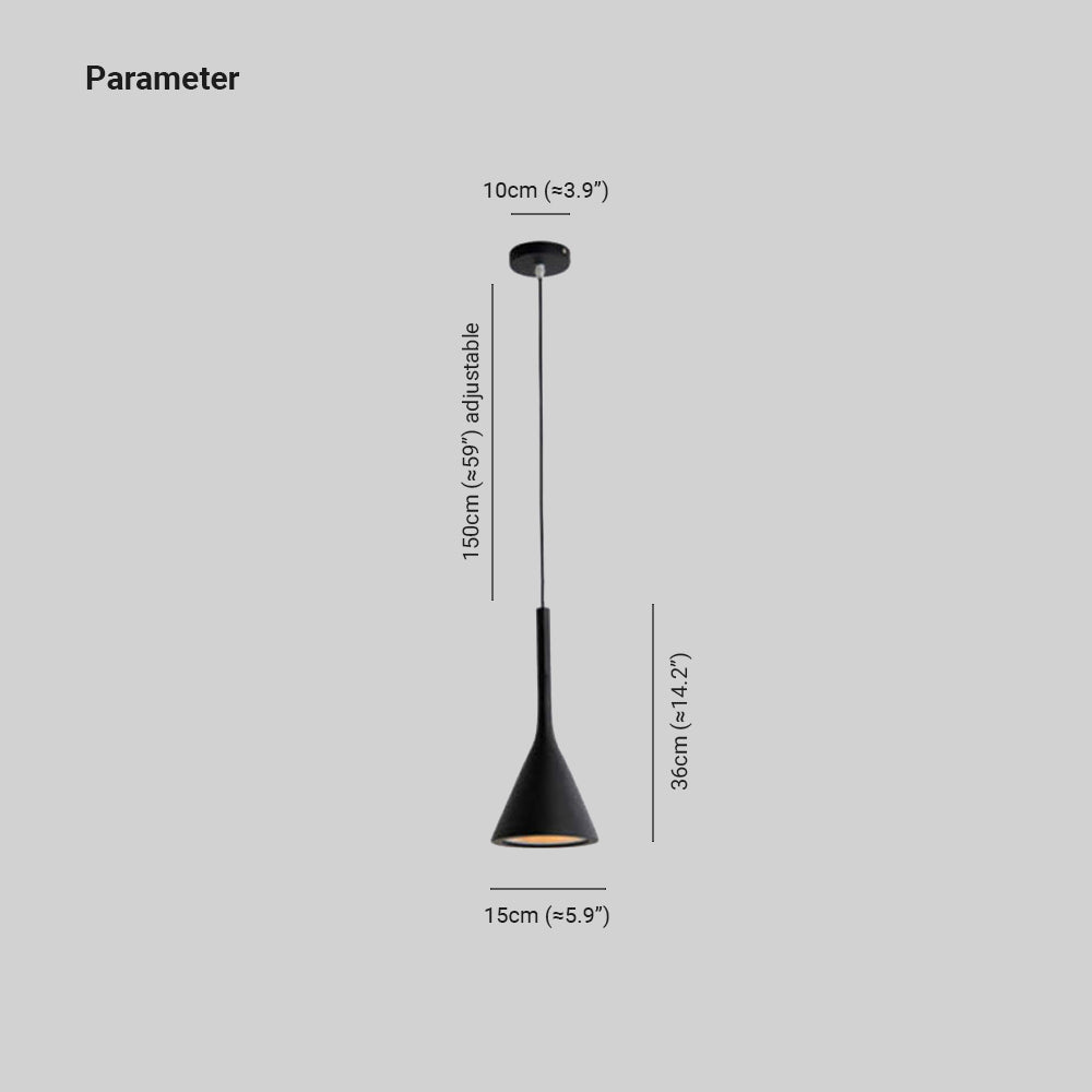 Modern Triangulär Taklampa med LED-belysning
