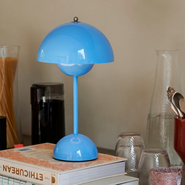 LUNARIA Trådlös LED Bordslampa – Stilren & Justerbar