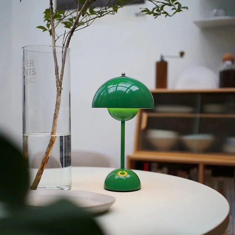 LUNARIA Trådlös LED Bordslampa – Stilren & Justerbar