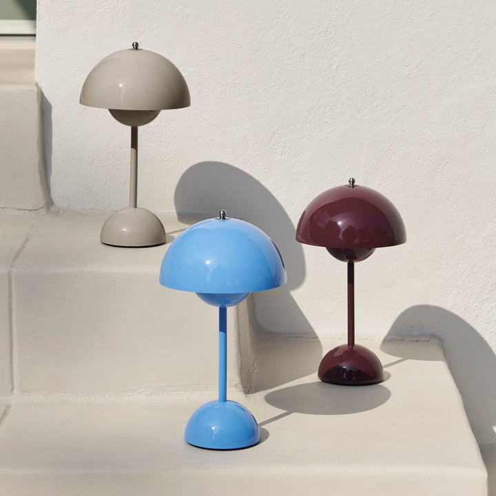LUNARIA Trådlös LED Bordslampa – Stilren & Justerbar