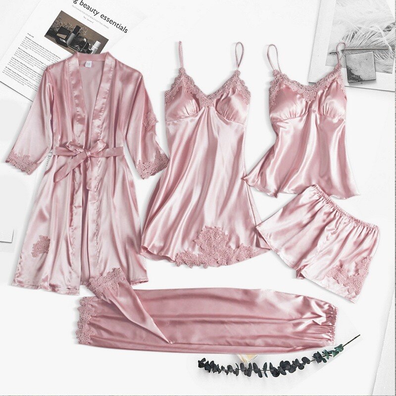 Delphine Elegant Pyjamas Set – Komfort & Stil