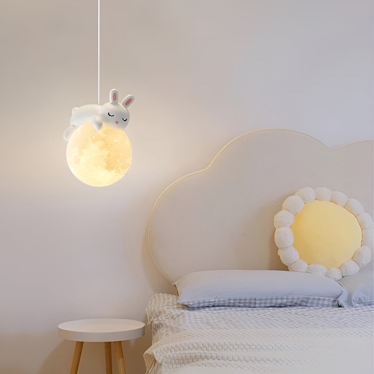 LUNAJOY Barnlampa – Magisk LED Pendellampa