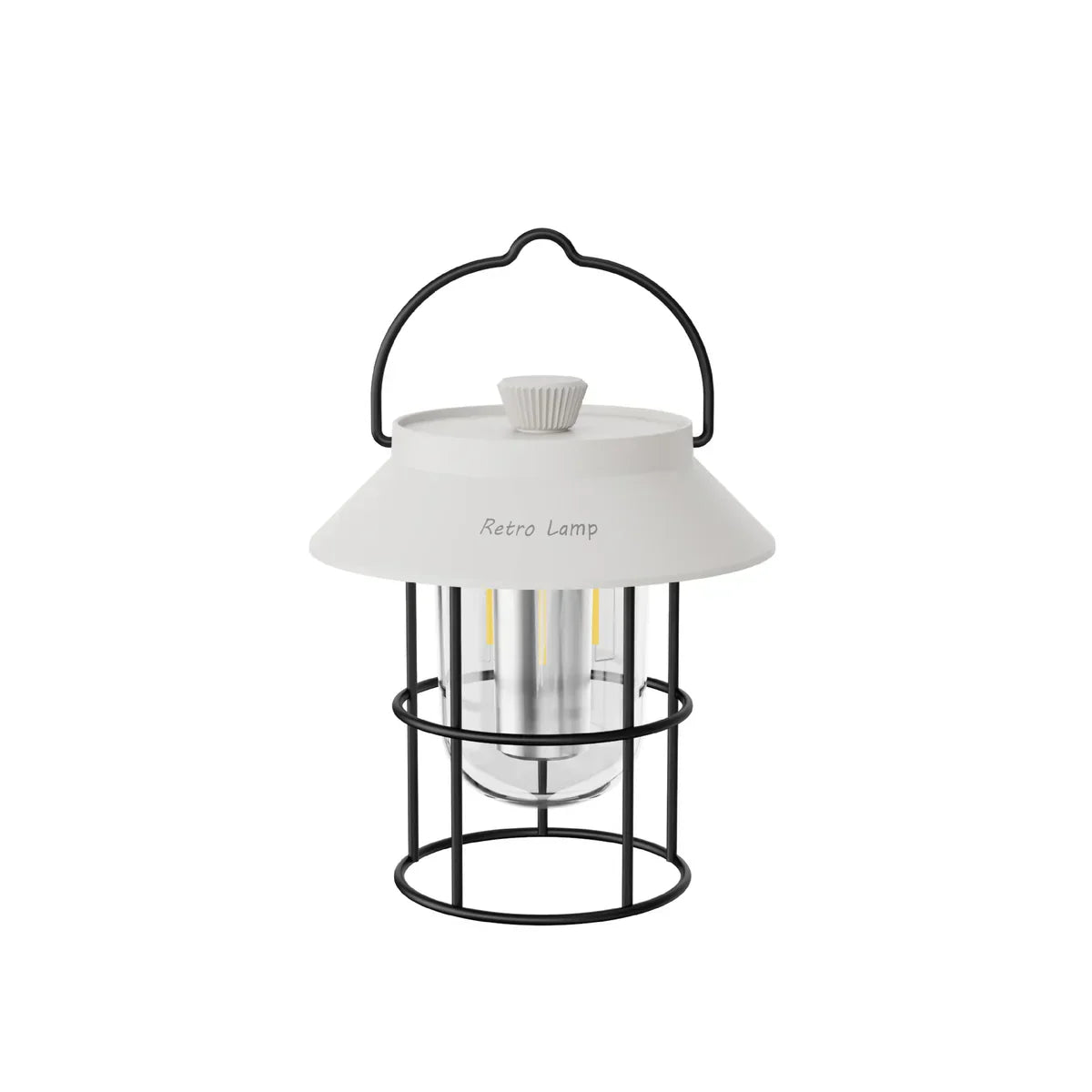 Retro LED Campinglykta – Mysig, USB-Uppladdningsbar