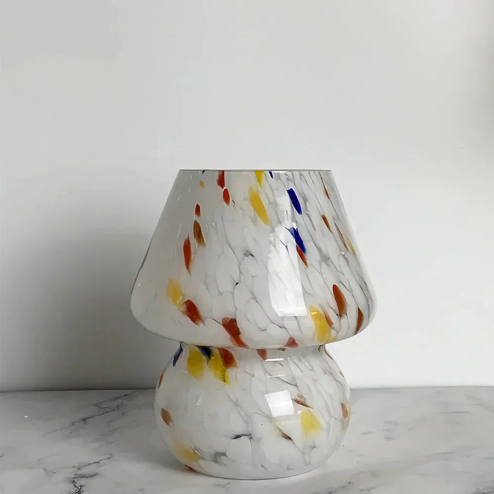 Konstnärlig Glas Svamp Lampa för Mysbelysning