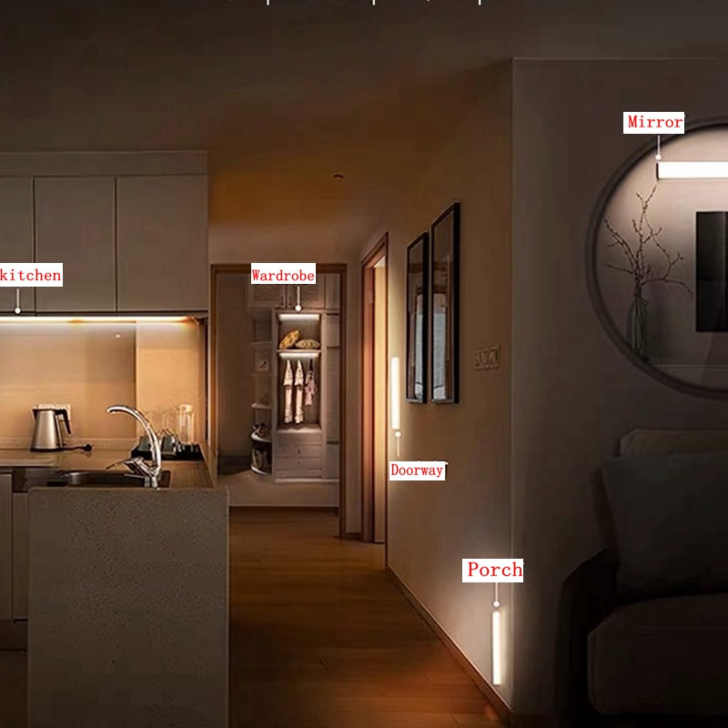 Trådlös LED Nattlampa med Rörelsesensor