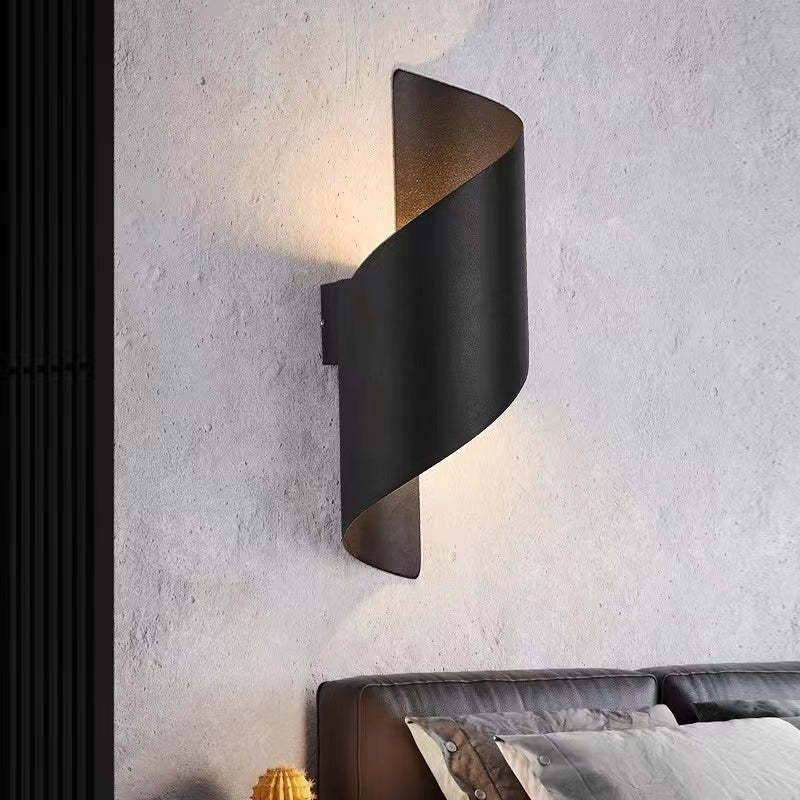 Modern LED Vägglampa Spiral – Stilren & Energieffektiv