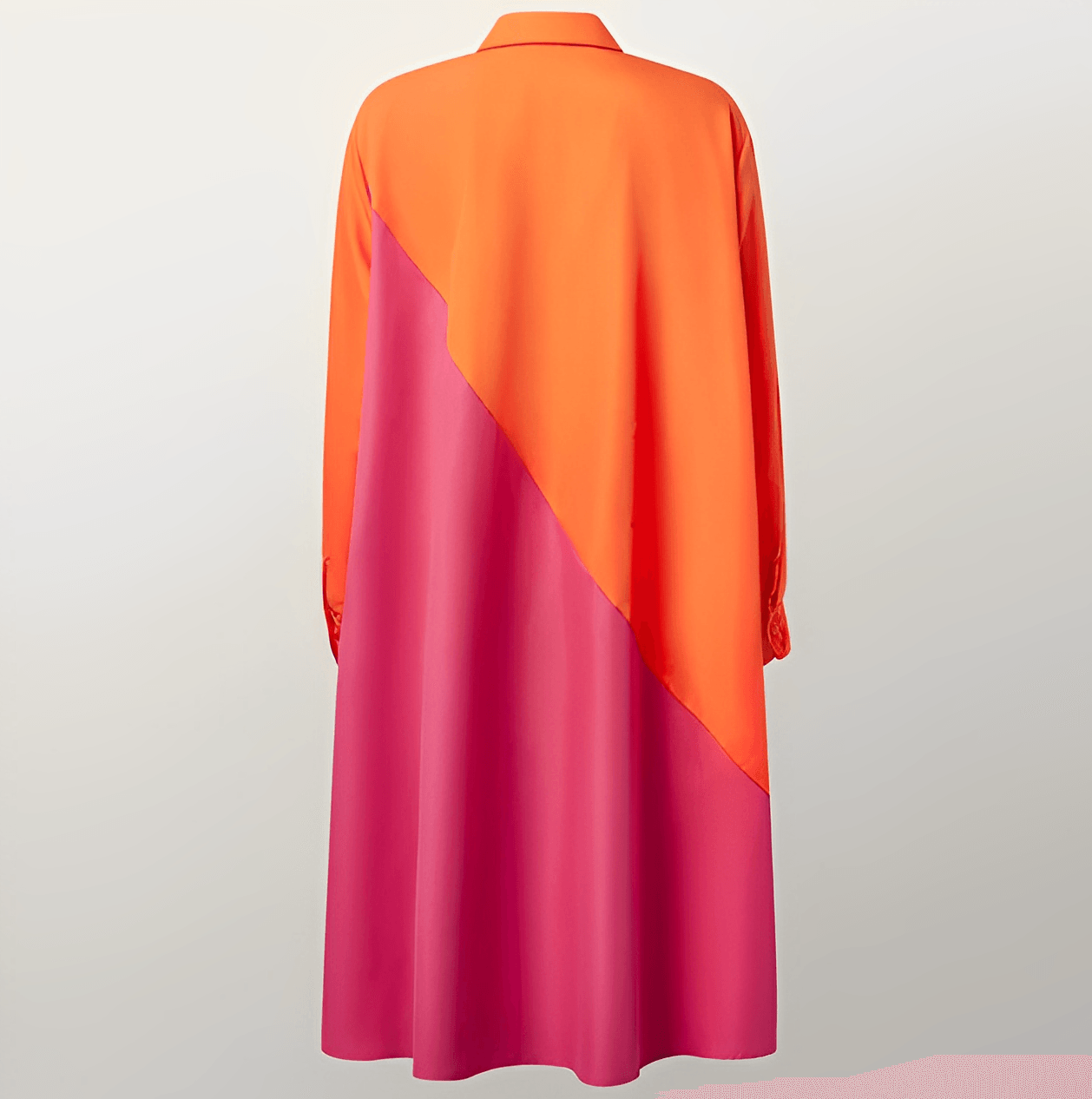 Elegant Skjortklänning med Tidlös Komfort