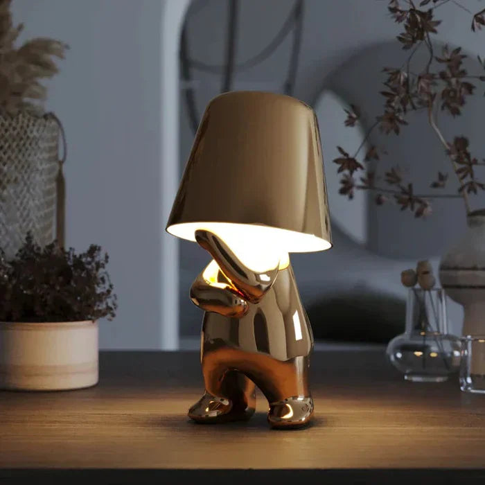 GlowCraft USB-uppladdningsbar Bordslampa – Mysigt LED-ljus