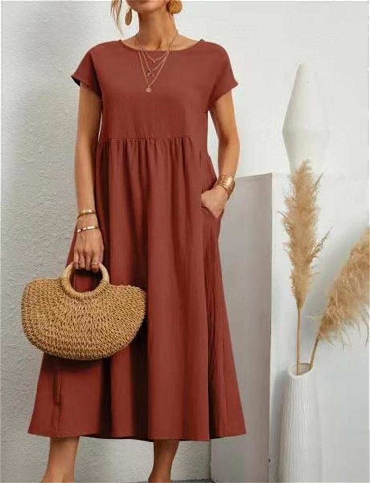 Elegant Maxi Sommarklänning – Stilfull & Bekväm