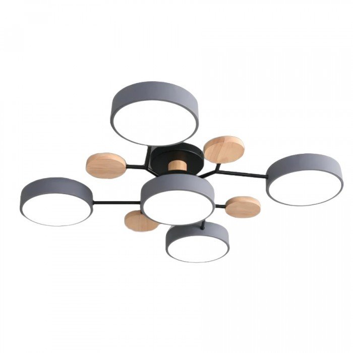 Skandinavisk Grenad LED Taklampa – Modern & Mysig