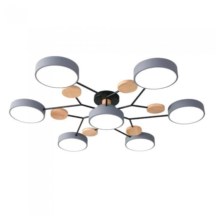 Skandinavisk Grenad LED Taklampa – Modern & Mysig