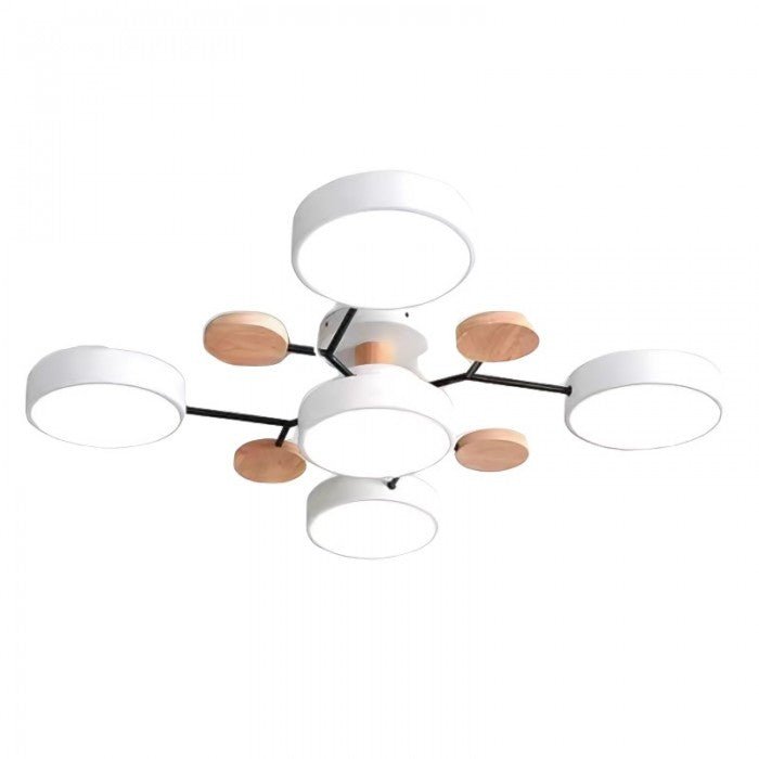 Skandinavisk Grenad LED Taklampa – Modern & Mysig