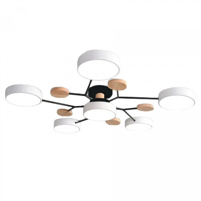 Skandinavisk Grenad LED Taklampa – Modern & Mysig