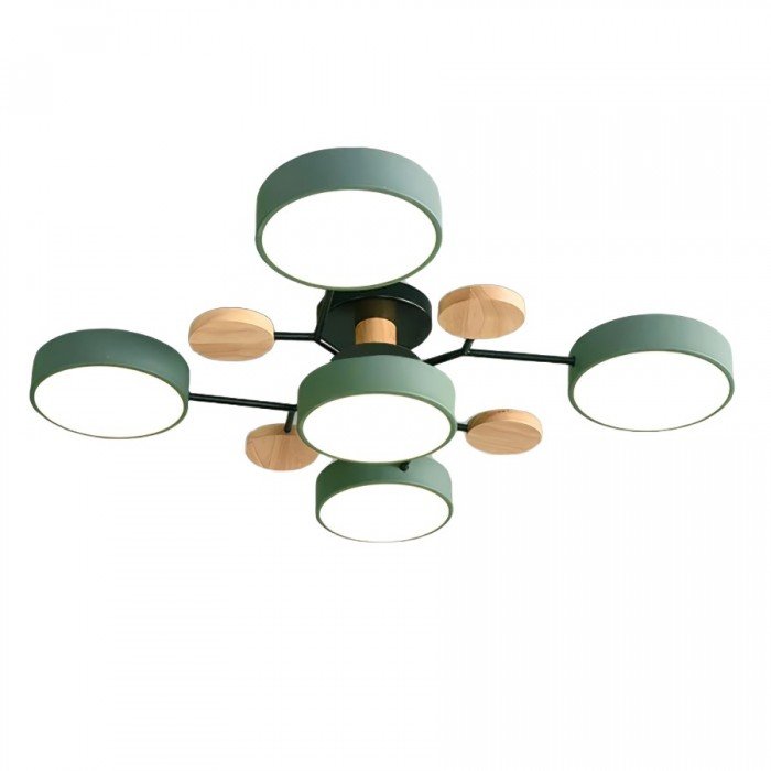 Skandinavisk Grenad LED Taklampa – Modern & Mysig