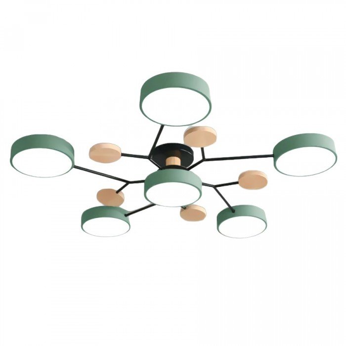 Skandinavisk Grenad LED Taklampa – Modern & Mysig