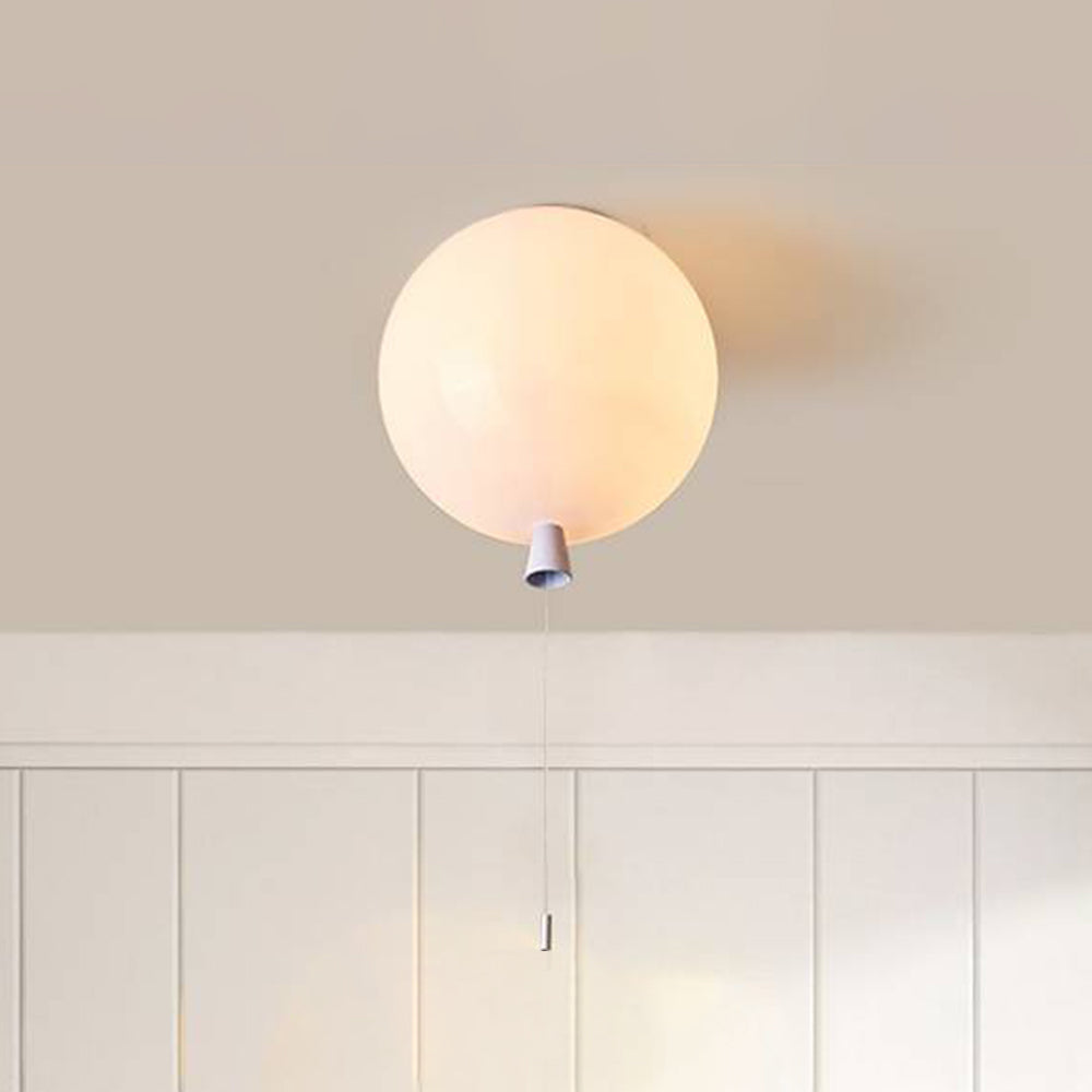 Modern Vit LED Taklampa – Stilren & Lugnande